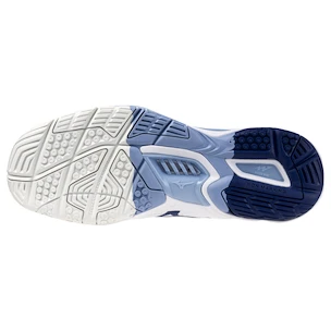Pánská sálová obuv Mizuno  Wave STEALTH 6 White/Bellwether Blue  EUR 40,5