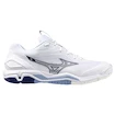 Pánská sálová obuv Mizuno  Wave STEALTH 6 White/Bellwether Blue  EUR 40,5