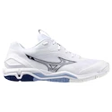 Pánská sálová obuv Mizuno  Wave STEALTH 6 White/Bellwether Blue  EUR 40,5