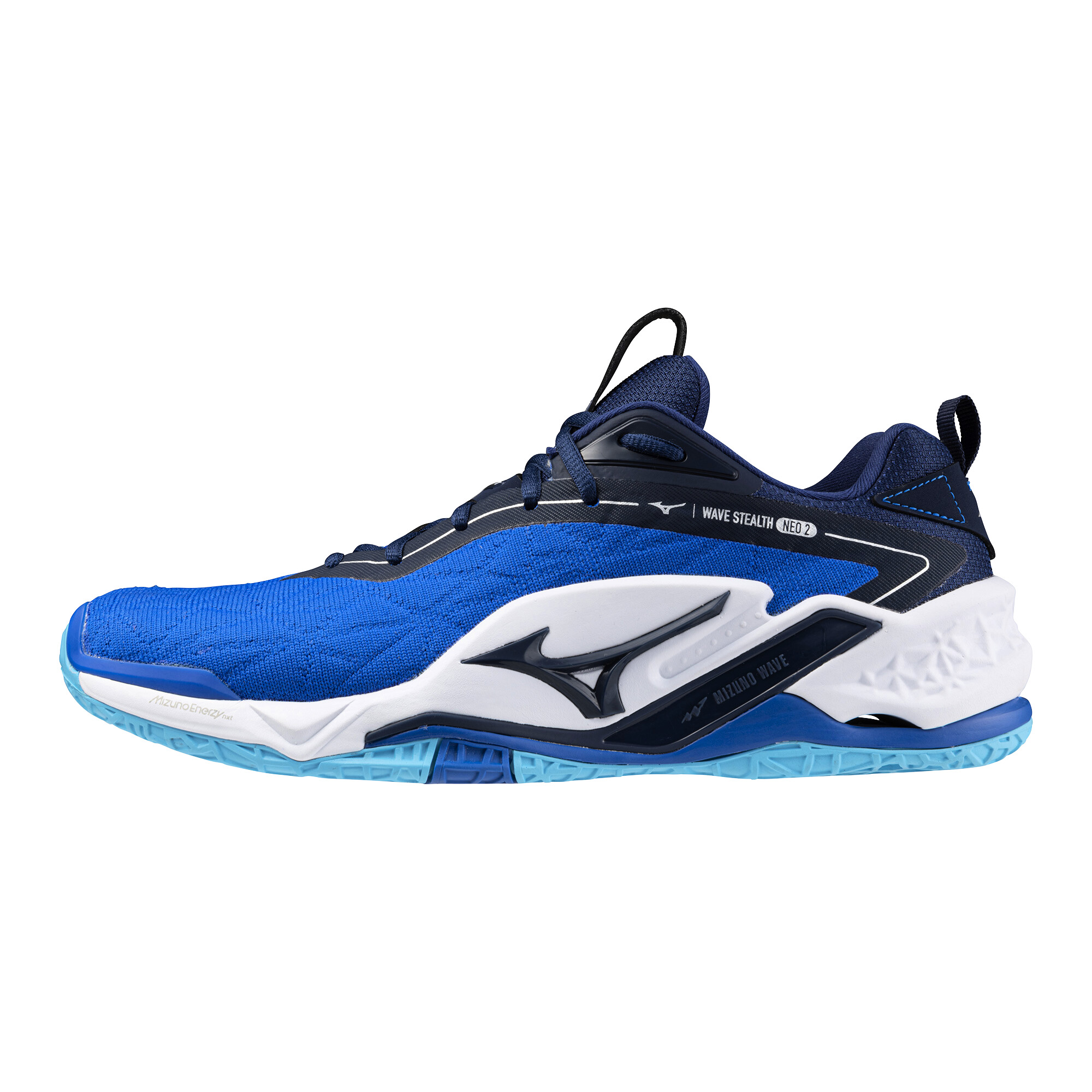 Product detail of Pánská sálová obuv Mizuno  Wave Stealth Neo 2 Mugen Blue/White  EUR 47