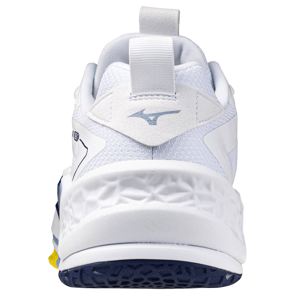 Pánská sálová obuv Mizuno  Wave STEALTH NEO 2 White/Bellwether Blue  EUR 51 - thumb (3)