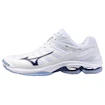 Pánská sálová obuv Mizuno  Wave VOLTAGE 2 White/Bellwether Blue