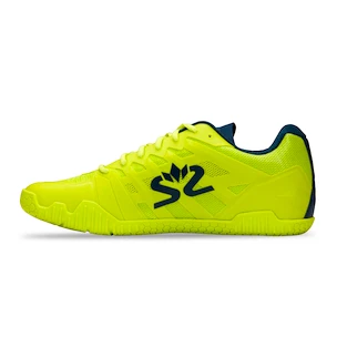 Pánská sálová obuv Salming  Hawk 2 Men Fluo Green/Navy