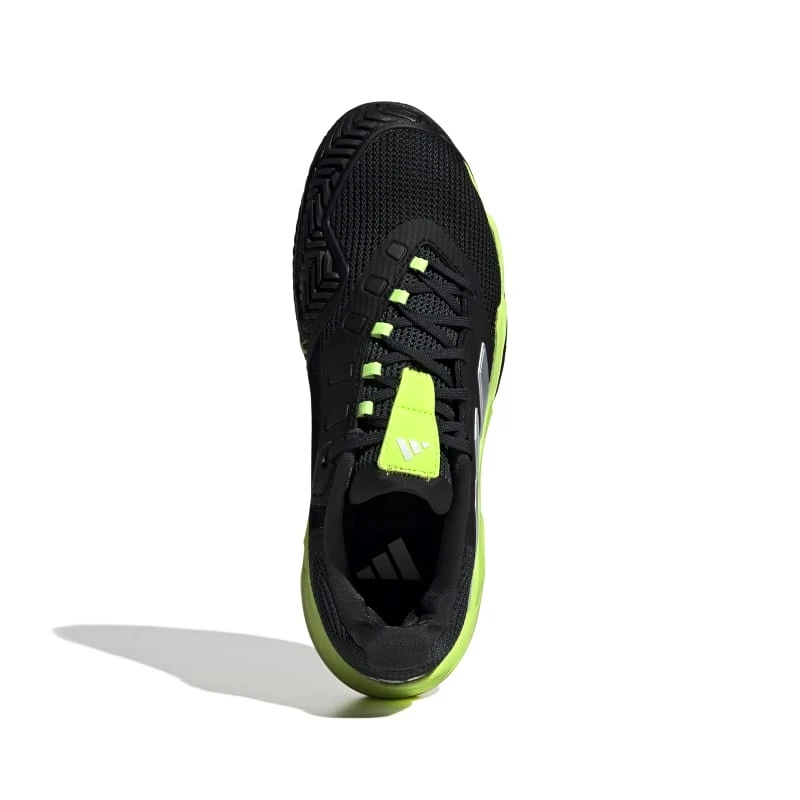 Pánská tenisová obuv adidas Barricade 13 M Clay Core Black/Lucid Lemon