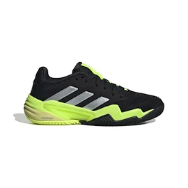 Pánská tenisová obuv adidas Barricade 13 M Clay Core Black/Lucid Lemon
