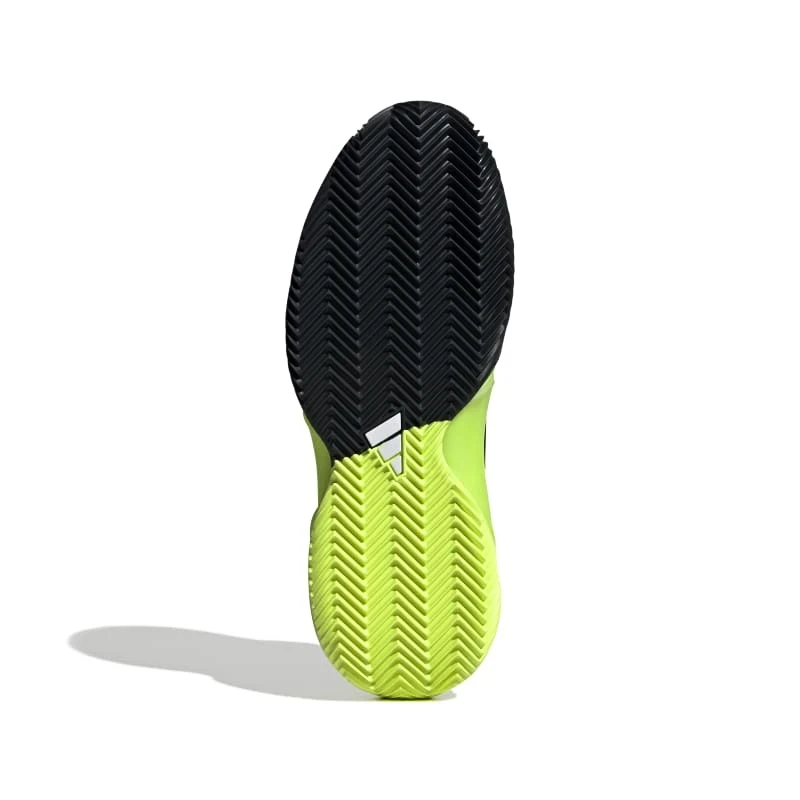 Pánská tenisová obuv adidas Barricade 13 M Clay Core Black/Lucid Lemon  EUR 43 1/3