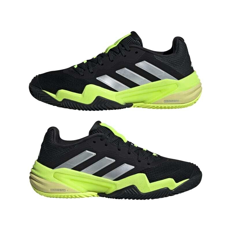 Pánská tenisová obuv adidas Barricade 13 M Clay Core Black/Lucid Lemon  EUR 41 1/3 - thumb (5)