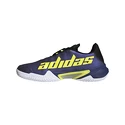 Pánská tenisová obuv adidas Barricade M Black Blue Met/White/Acid Yellow