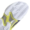 Pánská tenisová obuv adidas Barricade M Black Blue Met/White/Acid Yellow