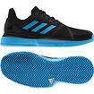 Pánská tenisová obuv adidas CourtJam Bounce Clay Black/Blue