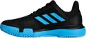 Pánská tenisová obuv adidas CourtJam Bounce Clay Black/Blue