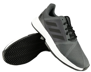 Pánská tenisová obuv adidas CourtJam Bounce M Clay Black