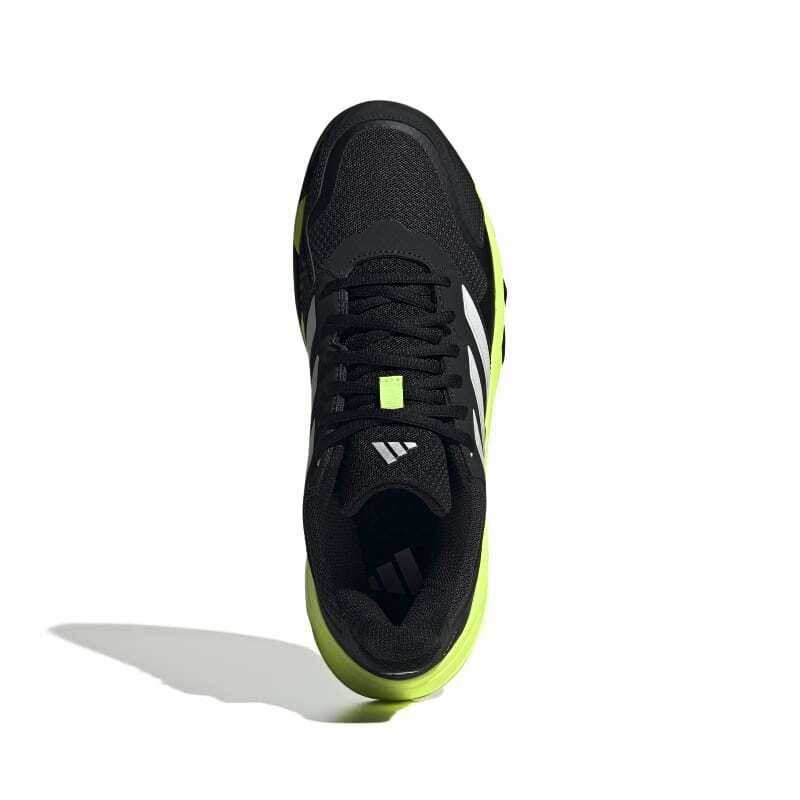 Pánská tenisová obuv adidas  Courtjam Control 3 Clay Carbon/Lucid Lemon  EUR 47 1/3 - thumb (3)
