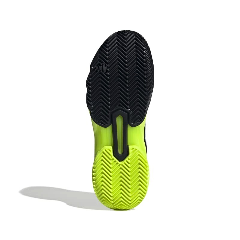 Pánská tenisová obuv adidas  Courtjam Control 3 Clay Carbon/Lucid Lemon  EUR 47 1/3 - thumb (7)