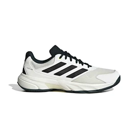Pánská tenisová obuv adidas CourtJam Control 3 Clay White/Core Black