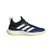 Pánská tenisová obuv adidas Defiant Generation Victory Blue/White/Acid Yellow