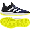 Pánská tenisová obuv adidas Defiant Generation Victory Blue/White/Acid Yellow