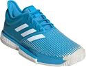 Pánská tenisová obuv adidas SoleCourt Boost Clay M Blue/White