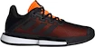 Pánská tenisová obuv adidas SoleMatch Bounce M Clay Black/Orange