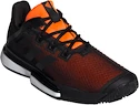 Pánská tenisová obuv adidas SoleMatch Bounce M Clay Black/Orange