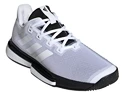 Pánská tenisová obuv adidas SoleMatch Bounce M White/Black