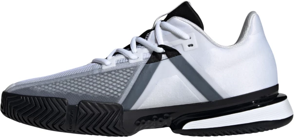 Pánská tenisová obuv adidas SoleMatch Bounce M White/Black
