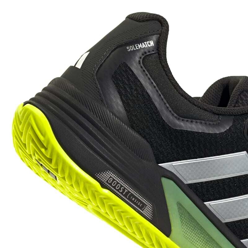 Pánská tenisová obuv adidas Solematch Control 2 Clay Core Black/Lucid Lemon  EUR 42 2/3 - thumb (4)
