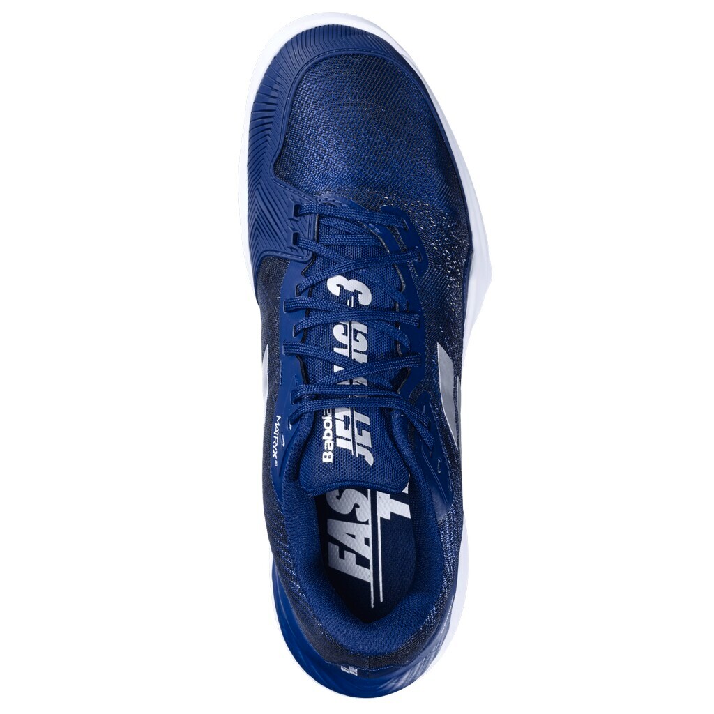 Pánská tenisová obuv Babolat Jet Mach 3 Clay Men Dark Blue/Silver  EUR 42 - thumb (1)