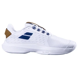 Pánská tenisová obuv Babolat Jet Tere 2 AC Wimbledon Men White/Blue Navy
