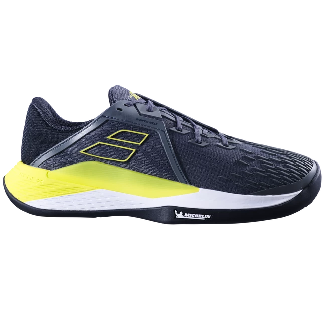 Pánská tenisová obuv Babolat Propulse Fury 3 Clay Men Grey/Aero