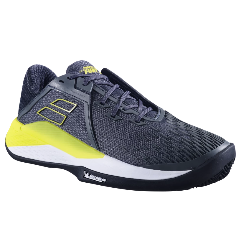 Pánská tenisová obuv Babolat Propulse Fury 3 Clay Men Grey/Aero