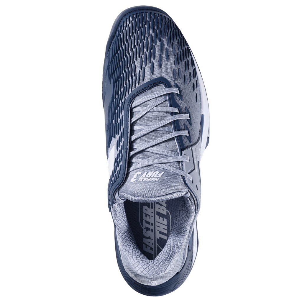 Pánská tenisová obuv Babolat Propulse Fury 3 Clay Men Grey/White  EUR 42,5 - thumb (3)