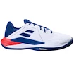 Pánská tenisová obuv Babolat Propulse Fury 3 Clay Men White/Estate Blue