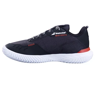 Vyzkoušeno - Pánská tenisová obuv Babolat SFX Evo All Court Men Black/Fiesta Red  EUR 44