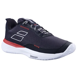 Vyzkoušeno - Pánská tenisová obuv Babolat SFX Evo All Court Men Black/Fiesta Red  EUR 44