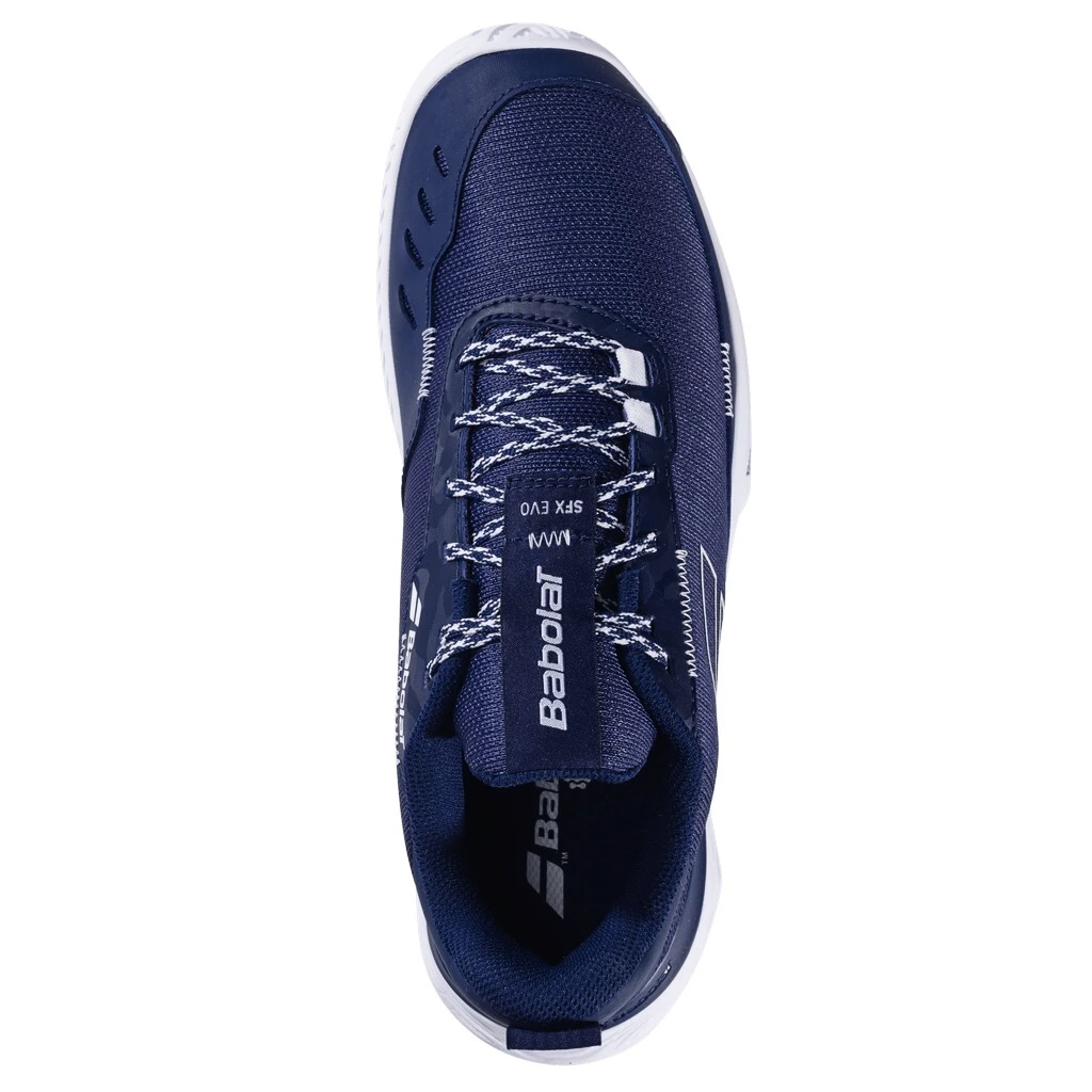 Pánská tenisová obuv Babolat SFX Evo All Court Men Dark Blue/White