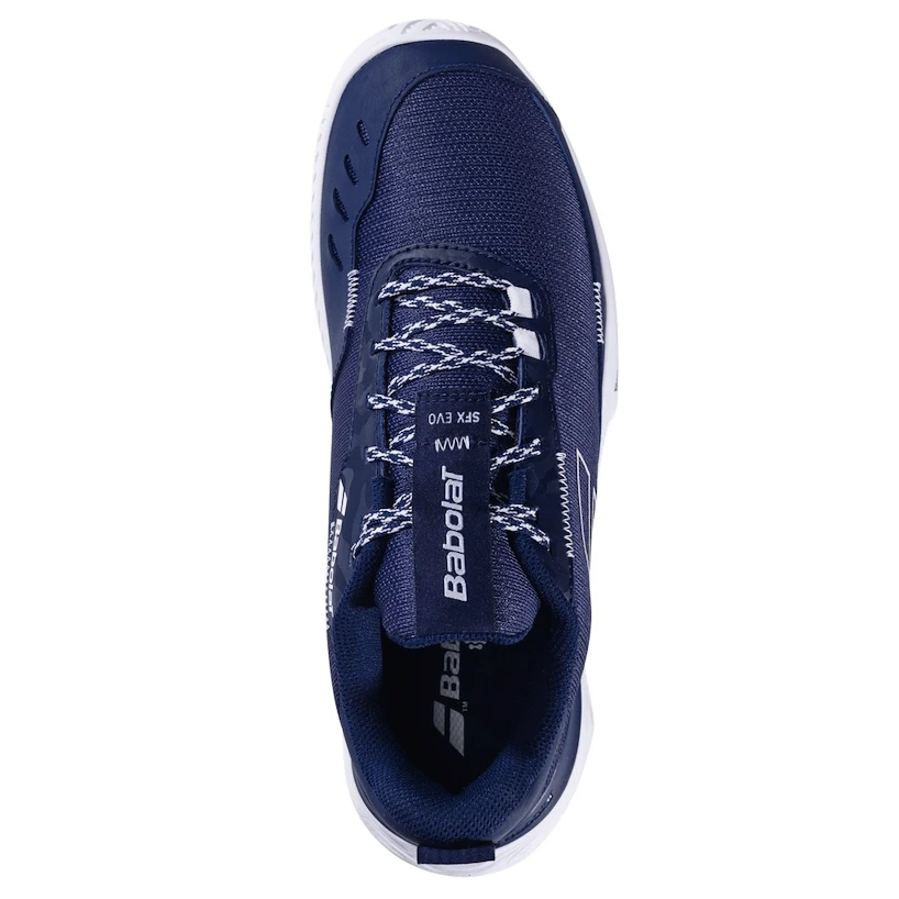 Pánská tenisová obuv Babolat SFX Evo All Court Men Dark Blue/White  EUR 42