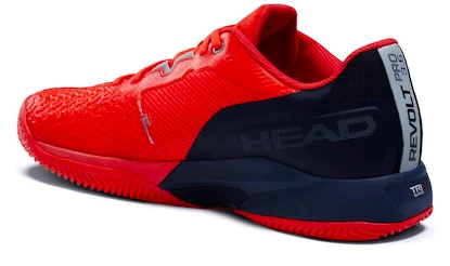 Pánská tenisová obuv Head Revolt Pro 3.5 Clay Red/Navy
