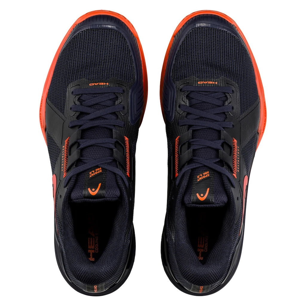 Pánská tenisová obuv Head Sprint Pro 4.0 Men Dark Blue/Red
