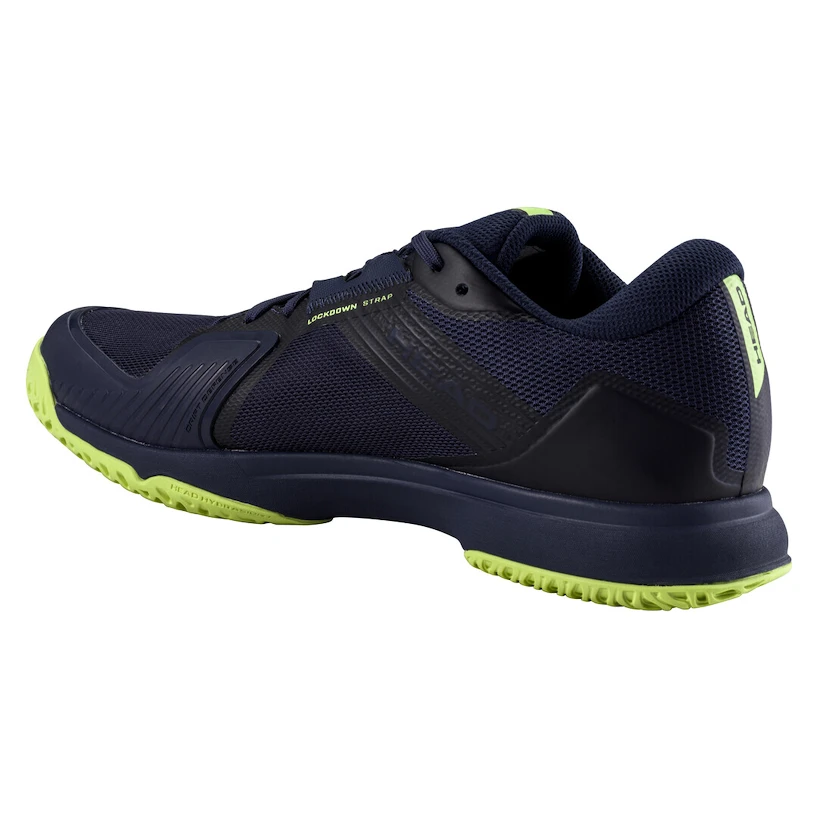 Pánská tenisová obuv Head Sprint Team 4.0 Clay Men Navy/Lime  EUR 43