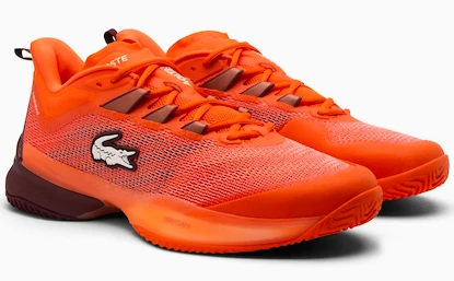 Pánská tenisová obuv Lacoste  AG-LT23 Ultra Clay Orange/Burgundy  EUR 45
