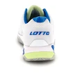 Pánská tenisová obuv Lotto Mirage 100 II Clay All White/Dodgers Blue