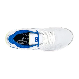 Pánská tenisová obuv Lotto Mirage 100 II Clay All White/Dodgers Blue  EUR 43,5