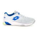 Pánská tenisová obuv Lotto Mirage 100 II SPD All White/Dodgers Blue  EUR 42,5