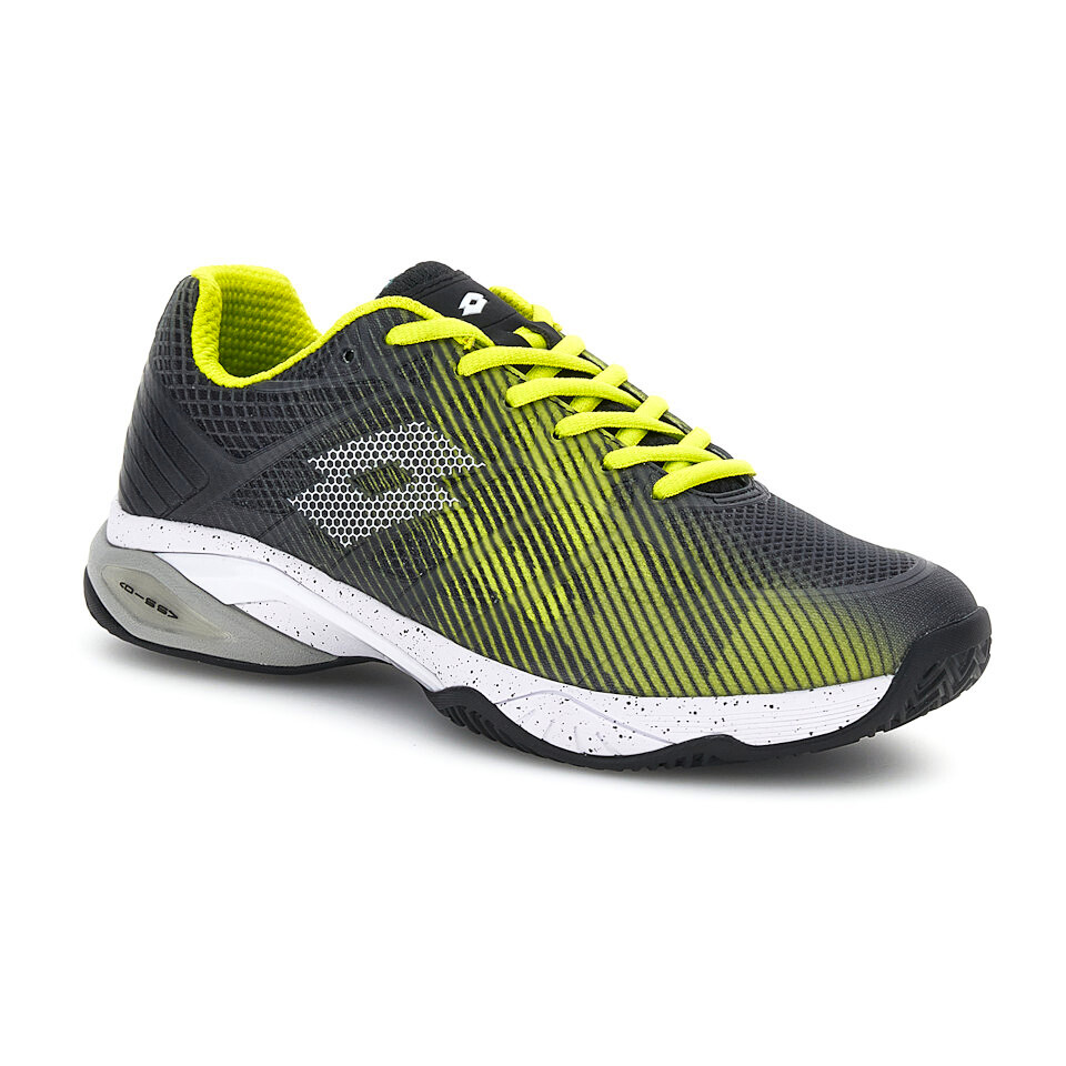 Pánská tenisová obuv Lotto Mirage 300 III Clay All Black/Acacia Green  EUR 42,5 - thumb (3)