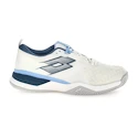 Pánská tenisová obuv Lotto Raptor Hyperpulse 100 III Clay All White/Mallard Blue  EUR 41