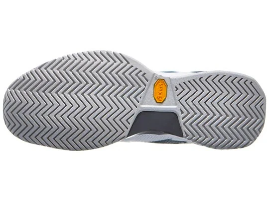 Pánská tenisová obuv Lotto Raptor Hyperpulse 100 III SPD All White/Mallard Blue  EUR 42