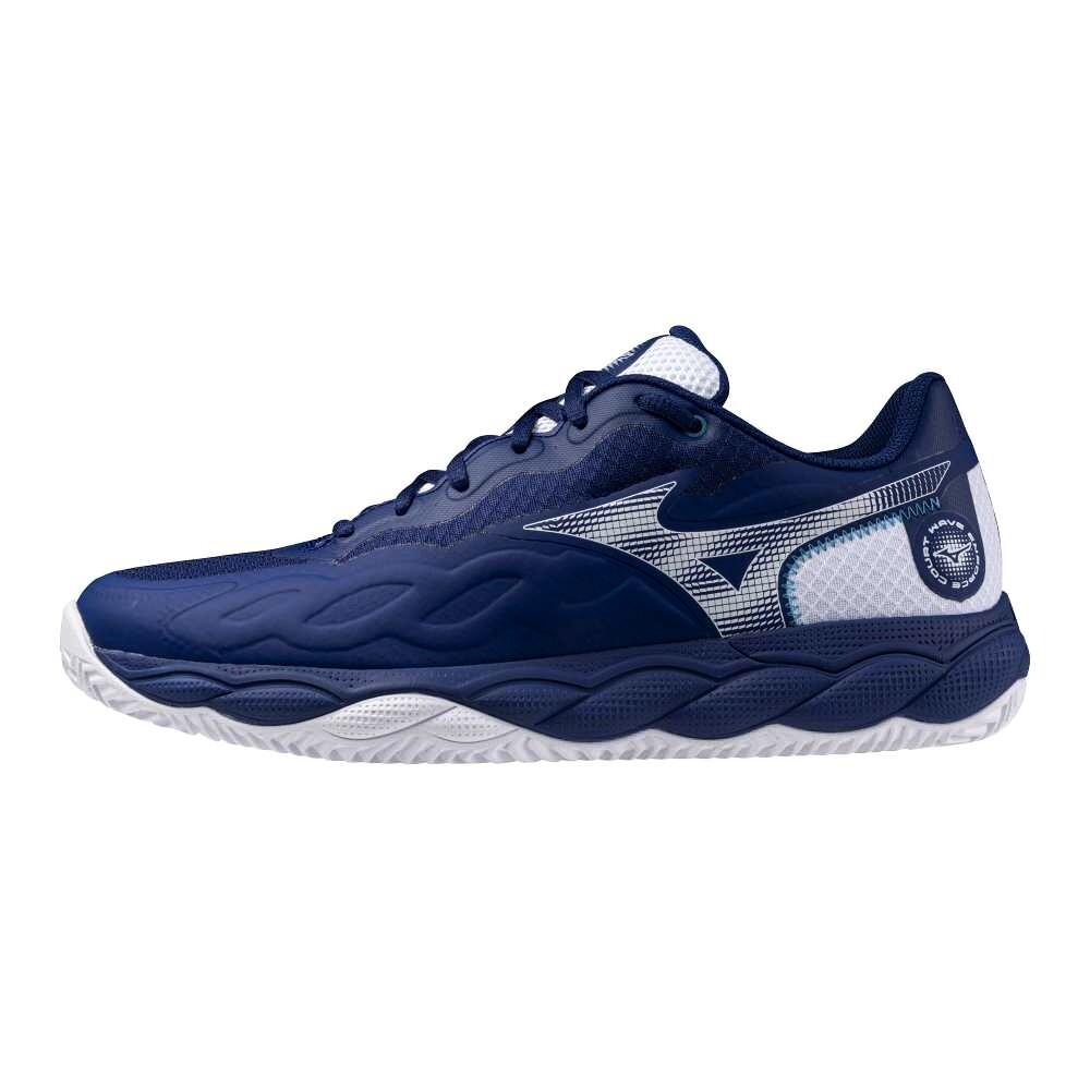 Product detail of Pánská tenisová obuv Mizuno Wave Enforce Court CC Bellwether Blue/White  EUR 44,5