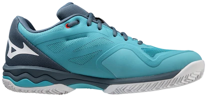Pánská tenisová obuv Mizuno  Wave Exceed Light Clay Maui Blue