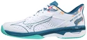 Pánská tenisová obuv Mizuno  Wave Exceed Tour 5 AC White/Moroccan Blue